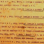 Poročilo o najpotrebnejših oblačilih in obutvi za begunce v občini Dole. SI_ZAL_IDR/0102, Begunci, f. 8.