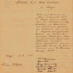 Prošnja beguncev za prostor v šolski stavbi, kjer bi imeli pouk v poljskem jeziku. SI_ZAL_IDR/0055, f.580.