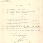 Račun za preskrbo beguncev v občini Idrija. SI_ZAL_IDR/0102, Splošno pisarniško poslovanje, f. 139.