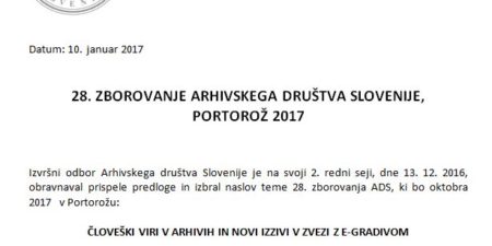 Človeški viri v arhivih in novi izzivi v zvezi z e-gradivom