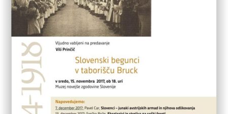 Slovenski begunci v taborišču Bruck