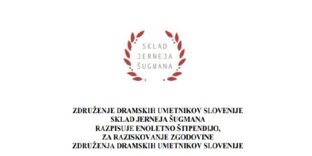 Razpis za štipendijo – raziskovanje zgodovine Združenja dramskih umetnikov Slovenije