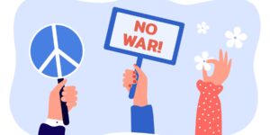 »Nikoli več vojské!«