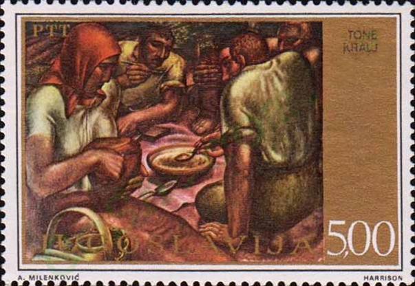 Kruha in iger: Slikarstvo Toneta Kralja 1941-1945