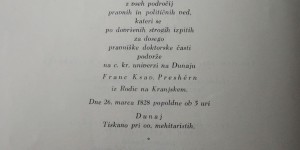 France Prešeren – pesnik, pravnik, Slovenec