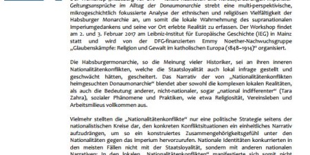 Delavnica: Habsburg vor Ort