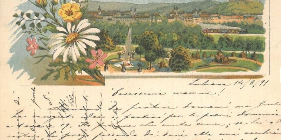 Dobri stari časi, podobe Ljubljane in njenih prebivalcev na razglednicah