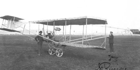 Brata Rusjan in prvi polet z letalom