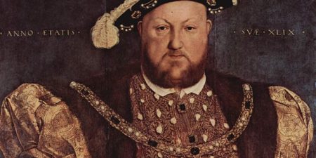 Rojen oče anglikanske cerkve, Henrik VIII.
