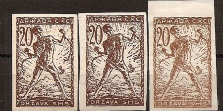 Prve slovenske poštne znamke – verigarji