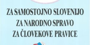 Ustanovljena Slovenske demokratična zveza