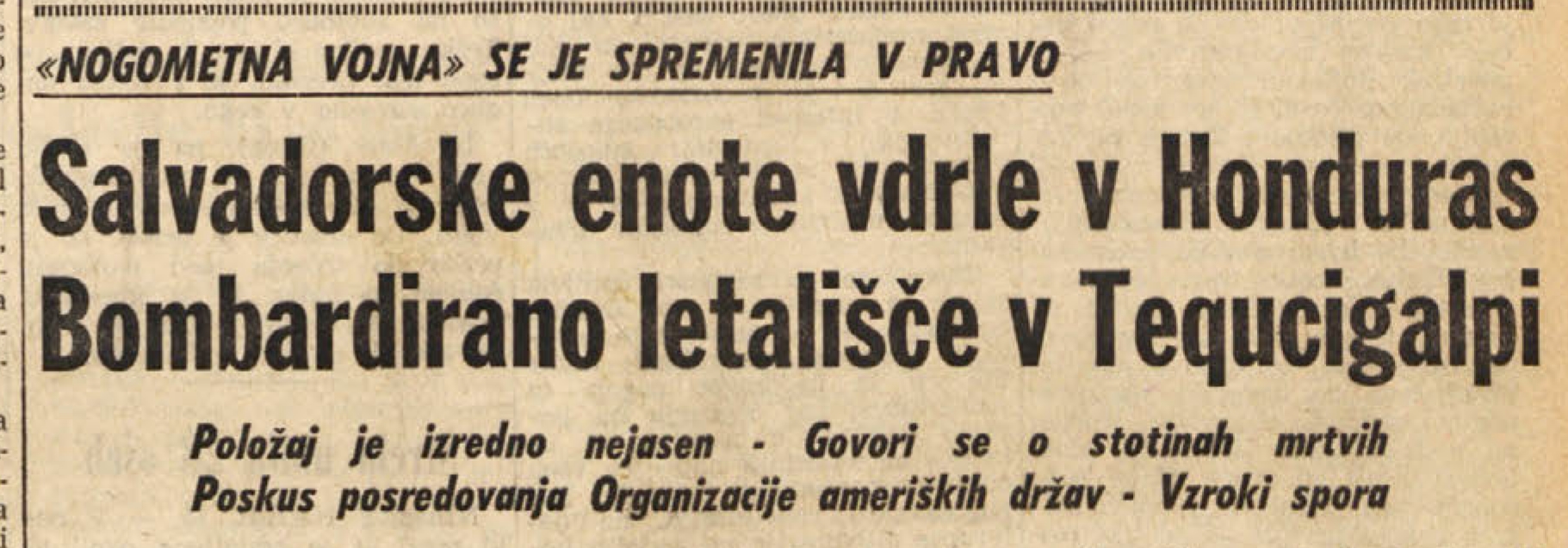 Naslov članka v časopisu Primorski dnevnik