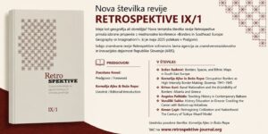 Nova številka revije Retrospektive IX/1