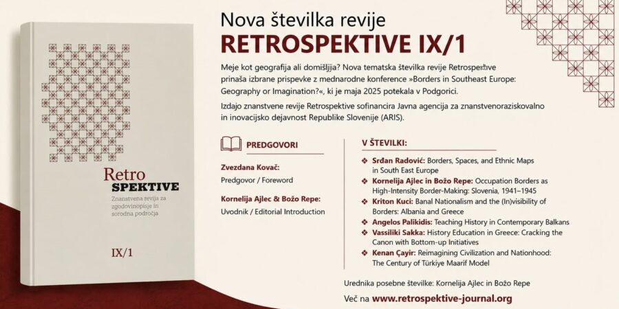 Nova številka revije Retrospektive IX/1